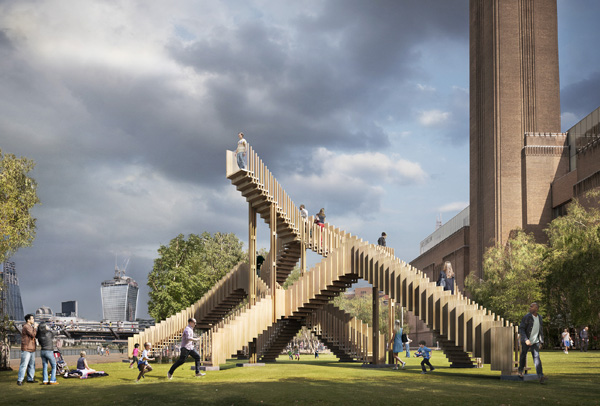 Endless Stair designed by dRMM for London Design Festival 2013