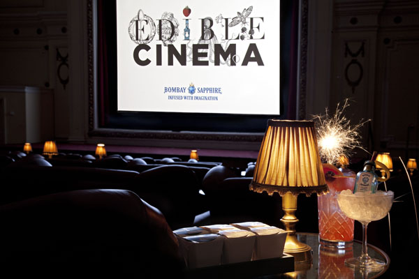 Edible Cinema and Bombay Sapphire