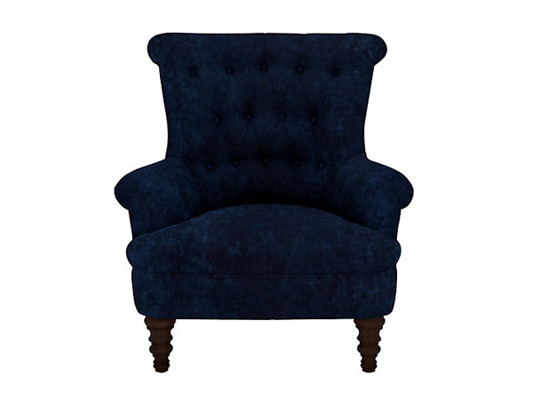 Nordic Blue Hepburn arm chair from John Lewis