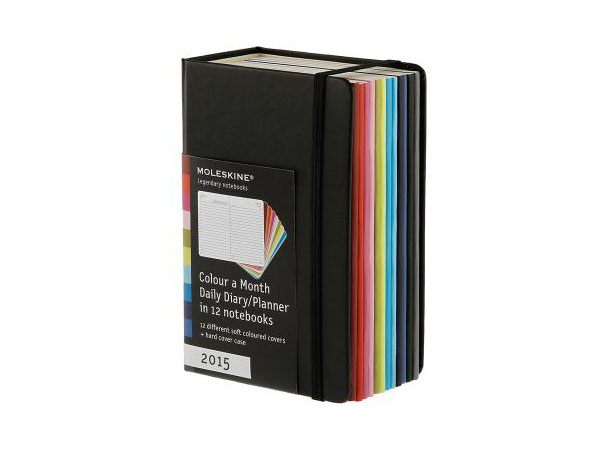 Colour a Month daily planner from Moleskine