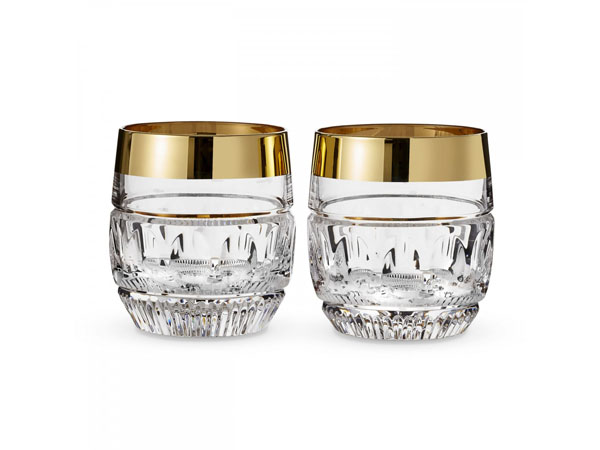 Mad Men Olson double old fashioned tumblers from Waterford