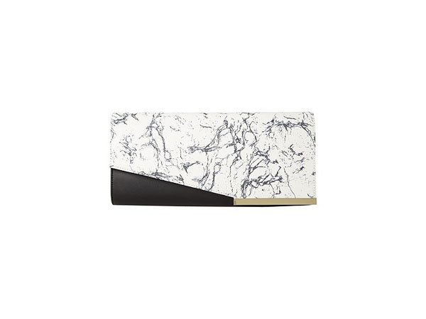 Marble print clutch bag from Pied a Terre