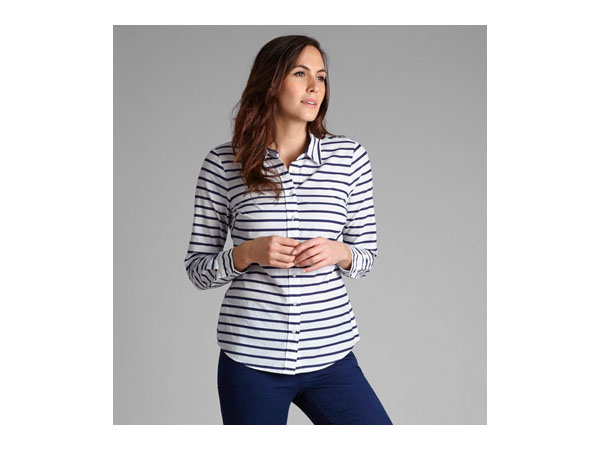 Cotton stripe shirt from Laura Ashley
