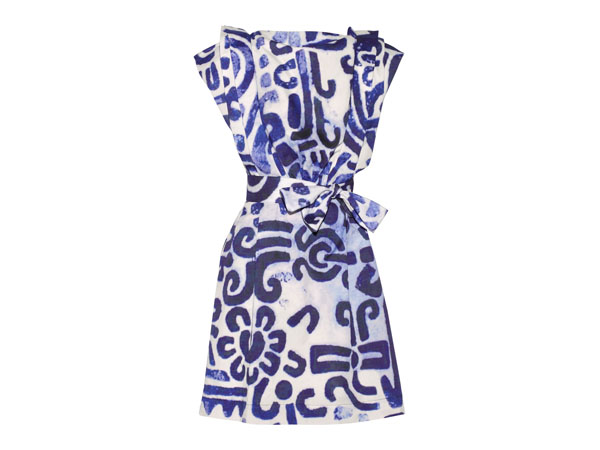 Card printed cotton-poplin dress from Vivienne Westwood Anglomania