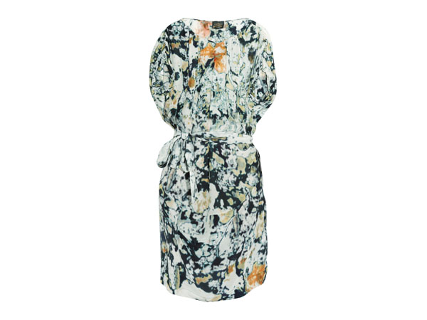 Garland printed crepe de chine dress from Vivienne Westwood Anglomania