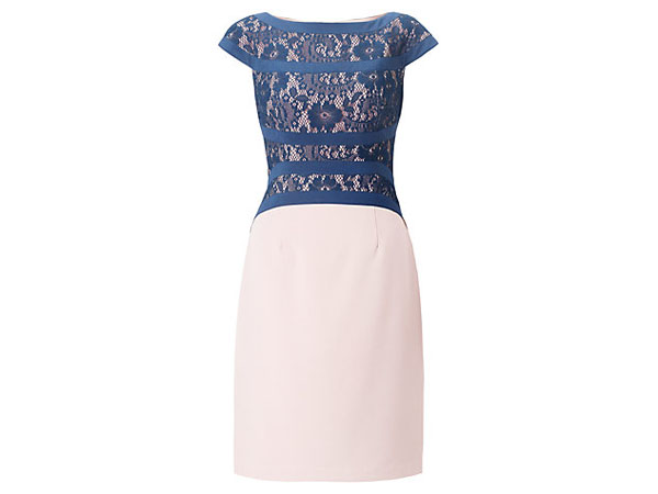 Lace and bandage sheath dress from Adrianna Papell