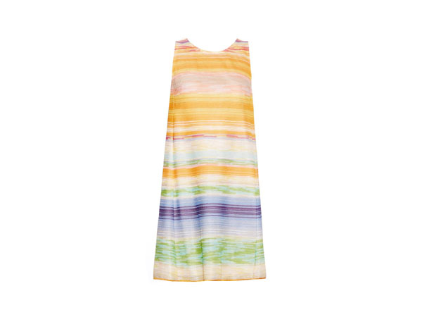 A-line multi-stripe knitted dress from Missoni