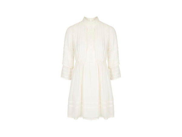 High neck Victoriana dress from Topshop