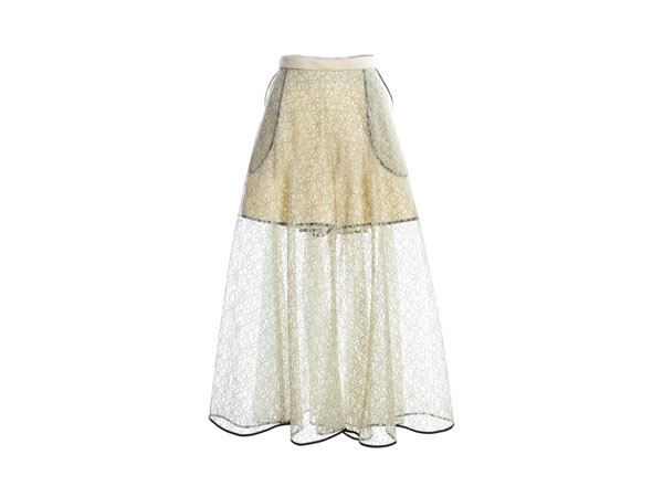 Lace culottes with short underlay from Kirsty Ward
