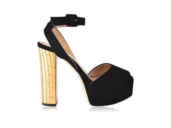 Betty platform mirrored heels from Giuseppe Zanotti