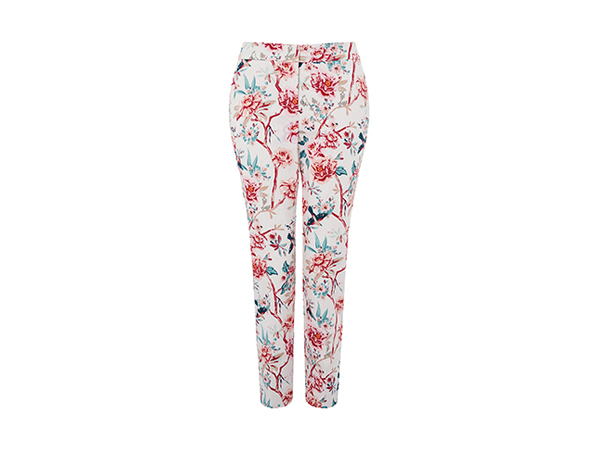 Kylie floral print trousers from Monsoon
