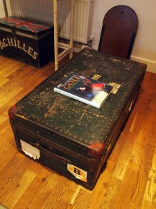 Vintage trunk, The Gallivant, Rye