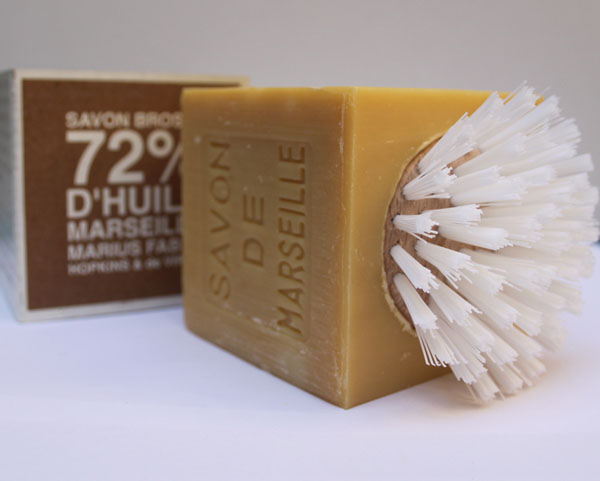 Marius Fabre soap and brush