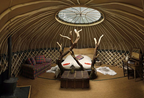 Luxury glamping at Crafty Camping