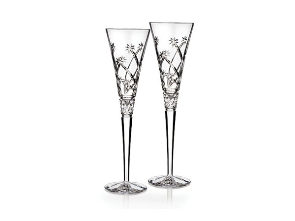 Waterford Crystal Wishes Believe Champagne flute