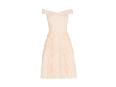 Keeley feather dress from Coast