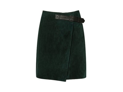 Fashion pick: Chase suede mini wrap skirt from Reiss
