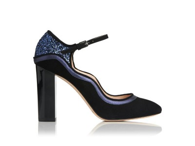 Fashion pick: Nadja navy suede court shoes from LK Bennett