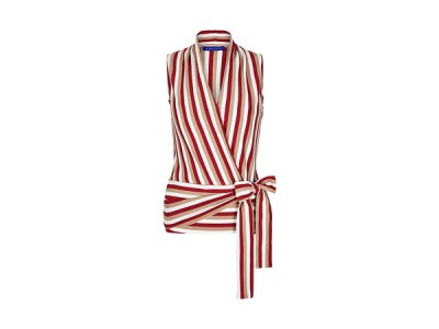 Fashion pick: Stripe wrap top from Winser London