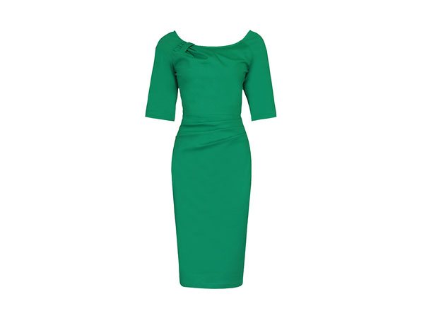 Fashion pick: Half sleeve ruched wiggle dress from Jolie Moi