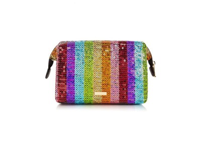 Rainbow sequin wash bag from Skinnydip