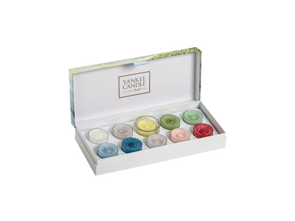 Gift pick: Coastal living tea light giftset from Yankee Candle