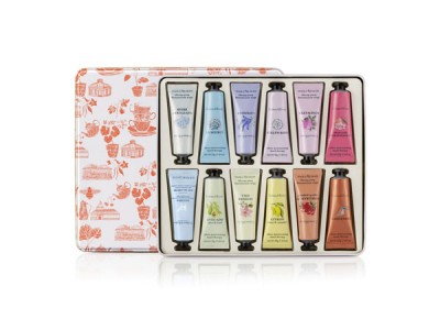 Hand therapy paint tin giftset from Crabtree and Evelyn